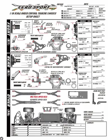 3Racing Cero Sport Setup Sheet Editable