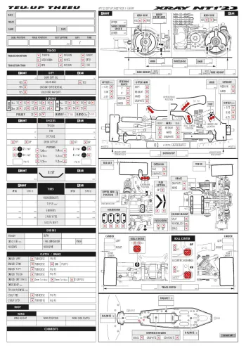Setup Sheet Editable