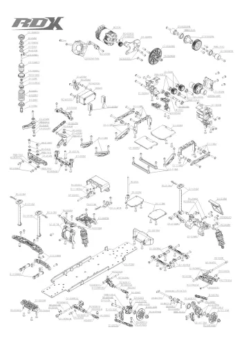 Reve D RDX Exploded View