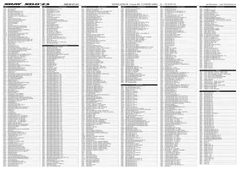 XRAY XB8 23 Parts List
