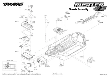 4X4 Chassis Assembly Exploded View