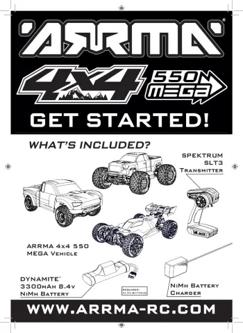 ARRMA Senton MEGA Manual