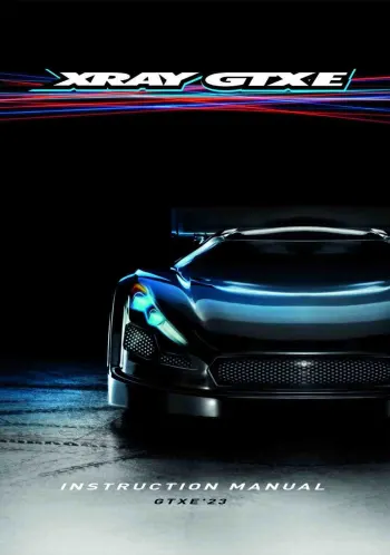 XRAY GTXE '23 Manual