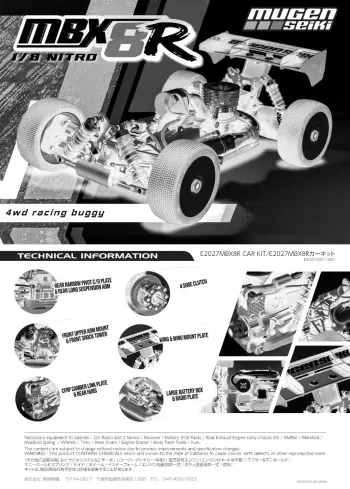 Mugen MBX8R Manual