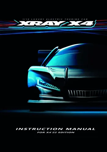 XRAY X4 '22 Manual