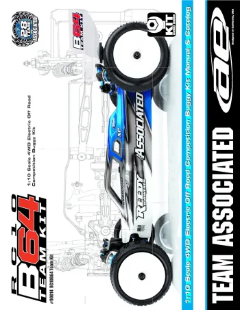 Team Associated B64 Manual & Parts List