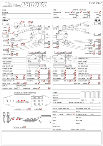 Awesomatix A800FX Editable Setup Sheet