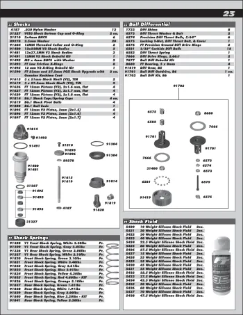 Parts List