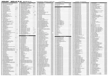XRAY XB4 '24 Parts List