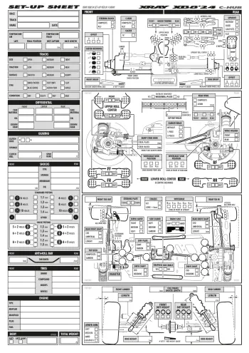 Setup Sheet Blank