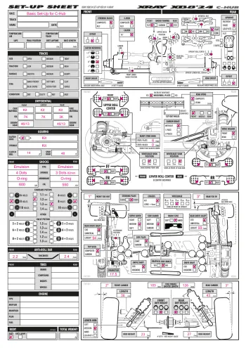 Setup Sheet Basic