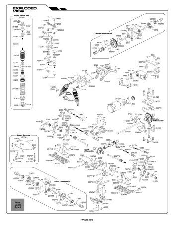 HB D4 Evo3 Exploded View