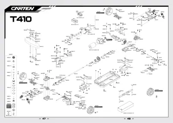CARTEN T410 Exploded View