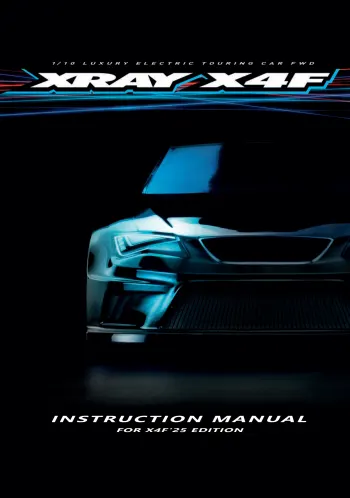 XRAY X4F 25 Manual