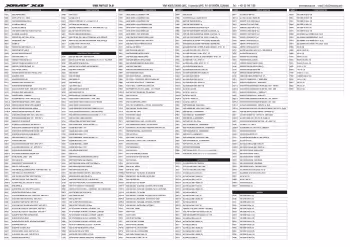 Parts List