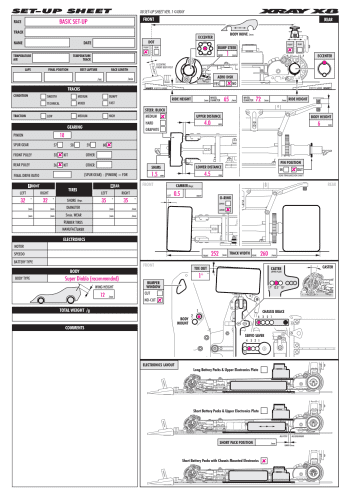 Setup Sheet Basic