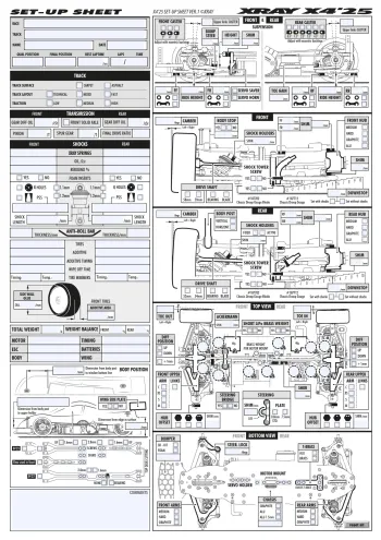 Setup Sheet Editable