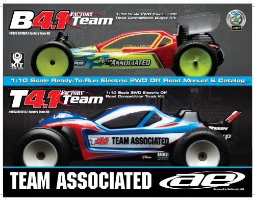 Team Associated T4.1 FT Manual