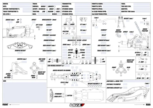 Mugen MRX7 Setup Sheet Editable