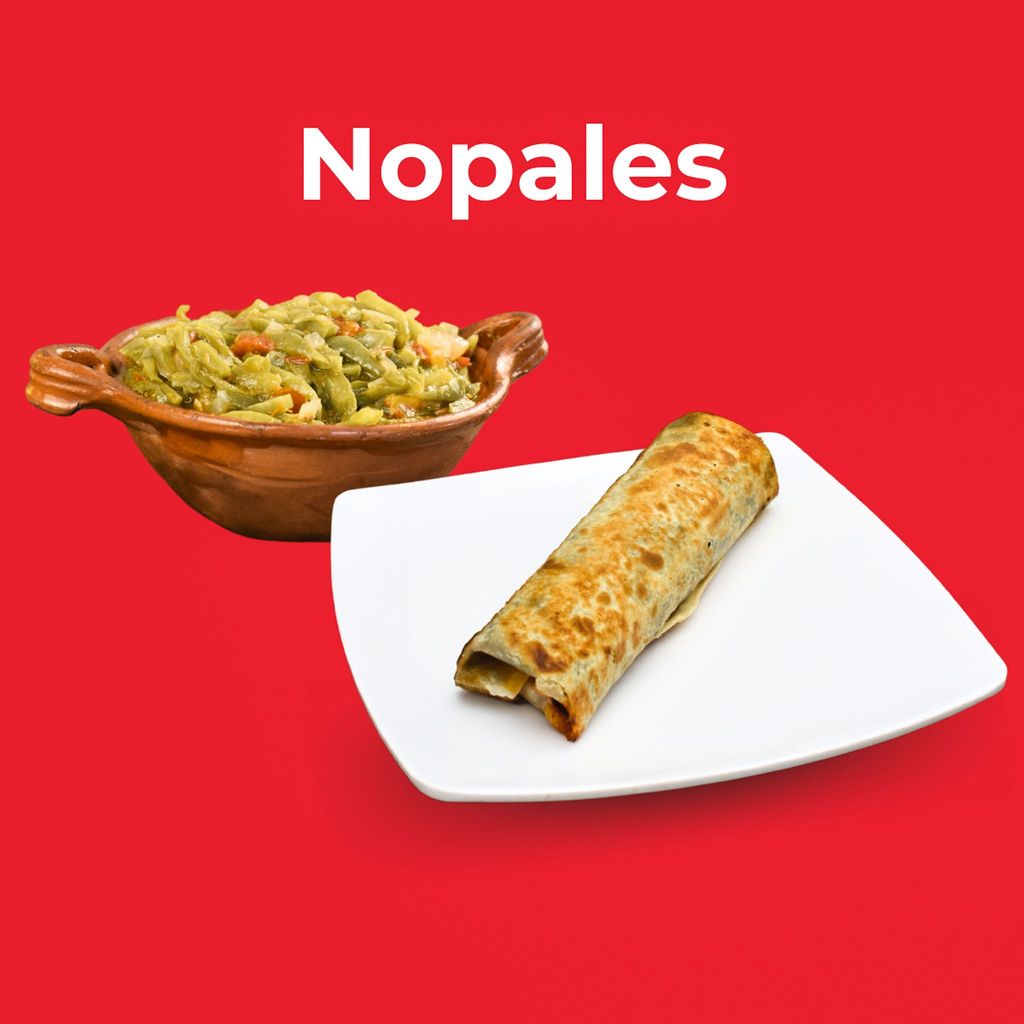 Burrito de nopales