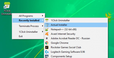 1Click Uninstaller 3.0