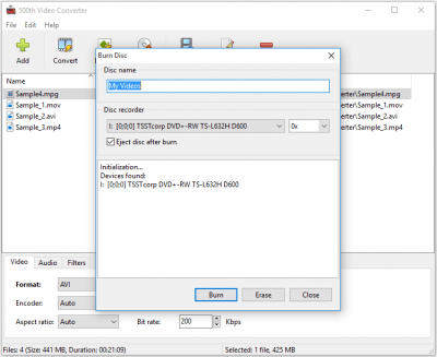 500th Video Converter 1.7 500th Video Converter 1.7