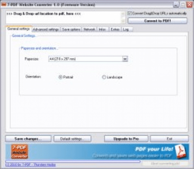 7-PDF Website Converter Portable 1.0.6