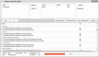 Abyssal Duplicate Finder 1.0 Abyssal Duplicate Finder 1.0