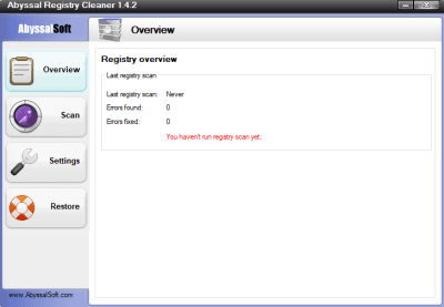 Abyssal Registry Cleaner 1.4.2 Abyssal Registry Cleaner 1.4.2
