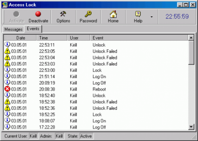 Access Lock 3.2 + ключ активации Access Lock 3.2 + ключ активации
