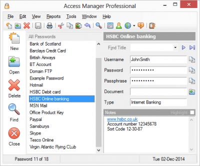 Access Manager Free Version 2.2.65