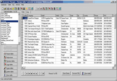 Accuracer Database System last + key