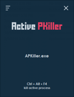 Active PKiller 1.6.2 Active PKiller 1.6.2