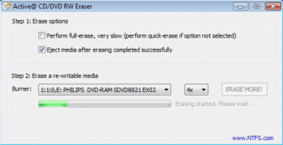 Active@ DVD ERASER 2.0