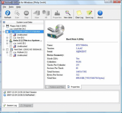 Active KillDisk 5.1