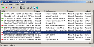 ActiveX Compatibility Manager 1.0