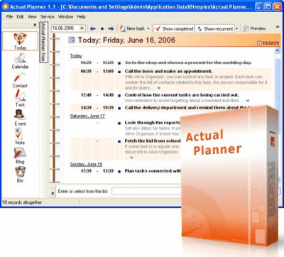 Actual Planner 1.2.7.123 last