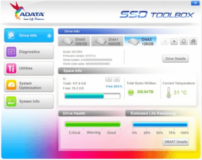 ADATA SSD ToolBox 3.0.11