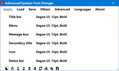 Advanced System Font Changer 2.0.0.5