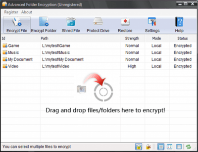 Advanced Folder Encryption 6.75 + ключ