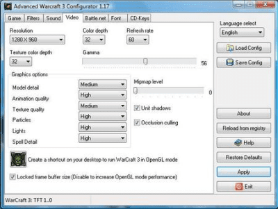 Advanced WarCraft3 Configurator 1.17