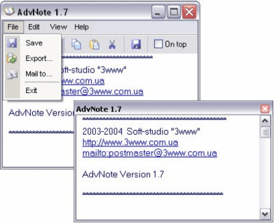AdvNote v1.7 last AdvNote v1.7 last