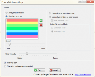 AeroRainbow 3.0 AeroRainbow 3.0