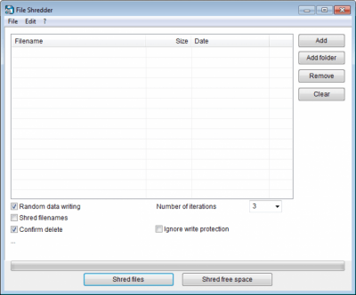 Alternate File Shredder 2.670