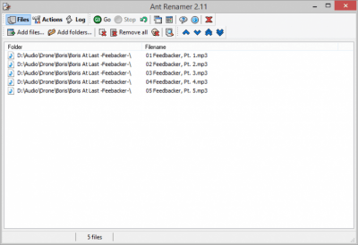Ant Renamer 2.12.0 Ant Renamer 2.12.0