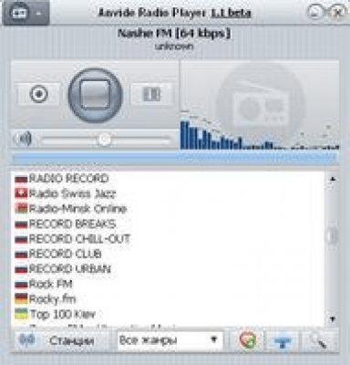 Anvide Radio Player 2.0 beta