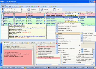 AnVir Task Manager last AnVir Task Manager last