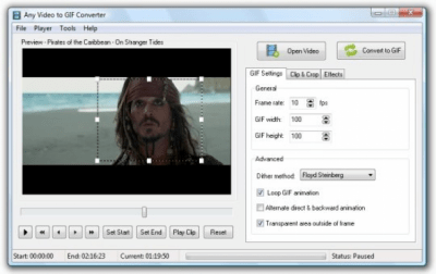 Any Video to GIF Converter 1.5