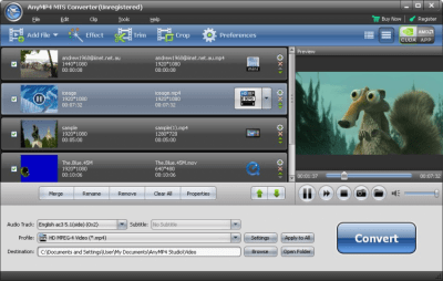 AnyMP4 MTS Converter 6.5.30