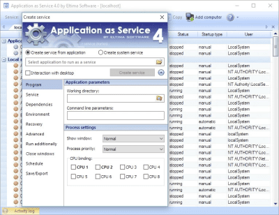 Application as Service 4.0.160 + лицензионный ключ